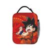 DBZ Gohan Super Sayan Insulated Lunch Bags Cooler Bag Reusable,Meal Container  Portable Tote Lunch Box Girl Boy Beach  Outdoor