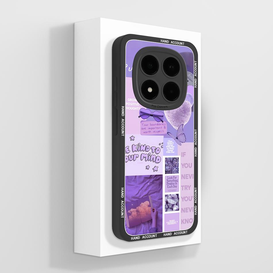 Für Redmi Note 15 Pro Plus Handyhülle Hübsche Blumen Weiches Flüssigsilikon Vollständige Abdeckung Hülle Für Redmi Note15 Stoßfest Funda