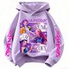 Bluza dziecięca KPop Łowca Demonów Huntrix, Odzież dziecięca, Moda dla dziewczynek, Sportowa odzież chłopięca na wiosnę i jesień, Bluzy dziecięce