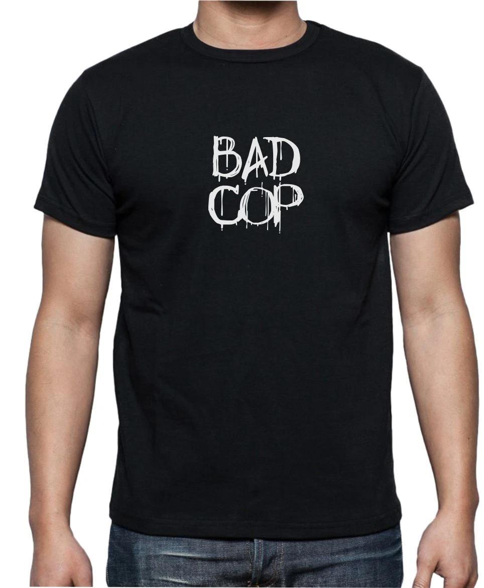 BAD COP - FUNNY SLOGAN Mens T-Shirt 3XL