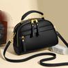Retro Style PU Leather Shoulder Bag for Women  Monochromatic Crossbody Bag   Luxurious Design  New Fashion Standard