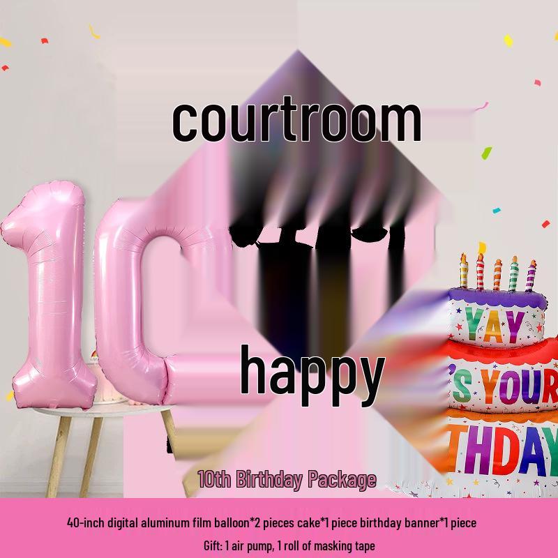 Colorful Thickened Spiral Twist Balloons for Baby's First Birthday Decoration