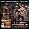 PANAX GINSENG, 120 Vegetarian Capsules, 2800 mg, Relieves Fatigue, Boosts Energy Levels and Muscle Building
