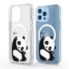 Hello Panda iPhone 14-17 Pro Max Magnetic Transparent Case