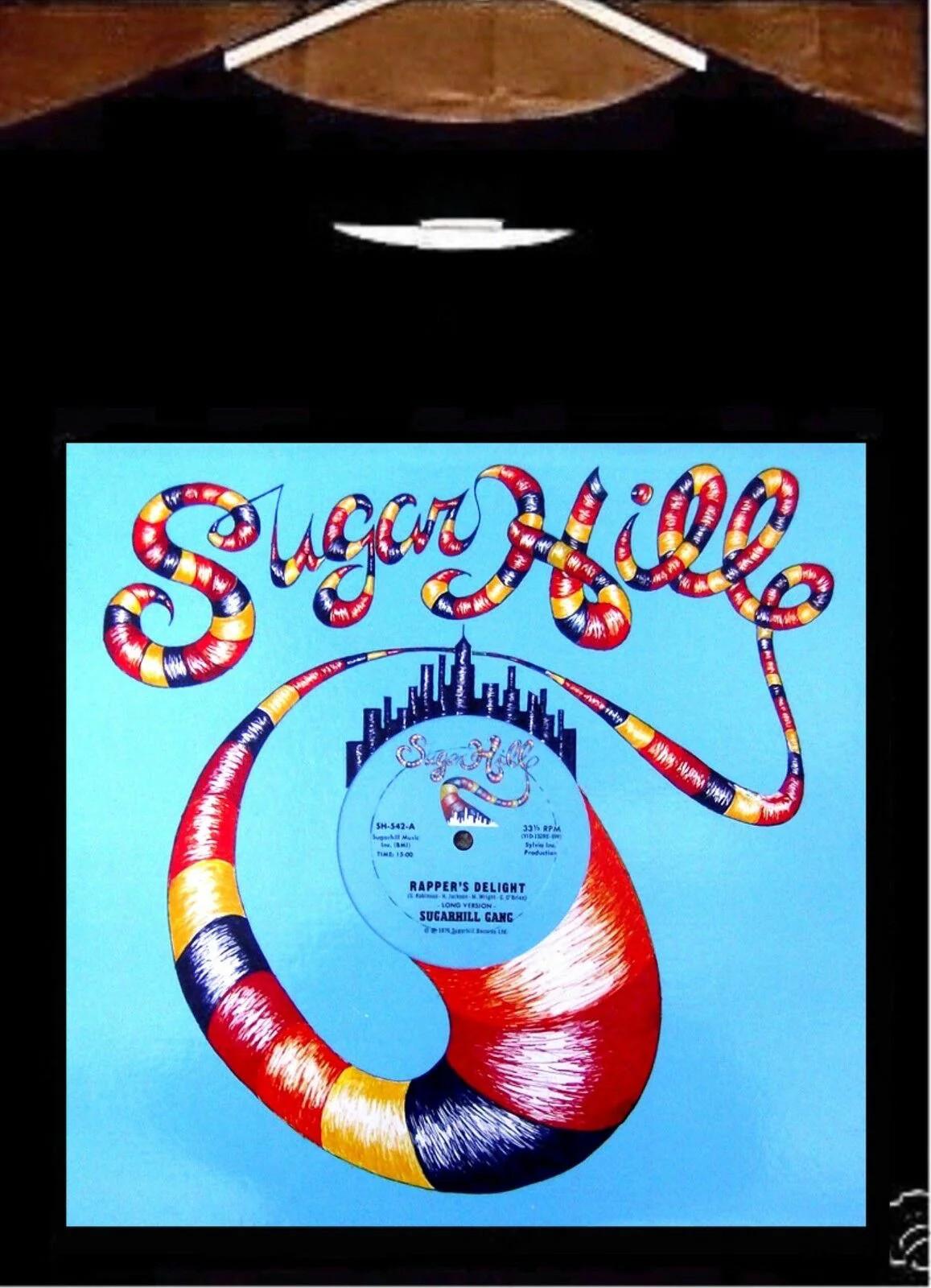New Sugar Hill Gang Rappers Delight Album 2025 T Shirt NI078 FREE SHIPPING Unisex T-Shirt M
