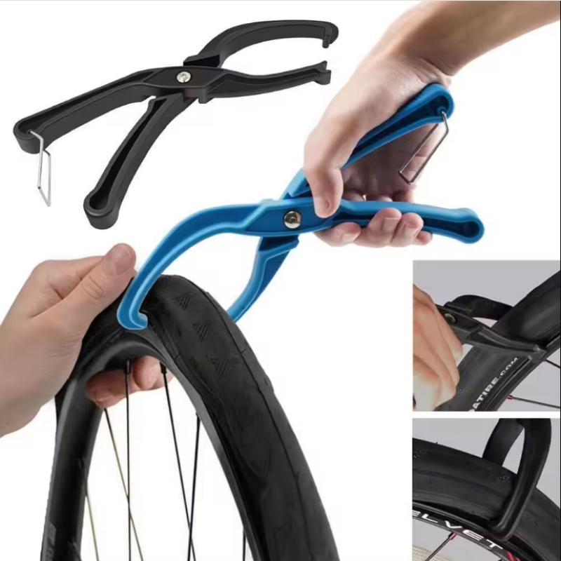 Fahrradreifenheber Reifenmontierhebel Reifenabzieher Zange Mountainbike Reparaturwerkzeug Wulstheber Rennrad MTB Fahrradzubehör