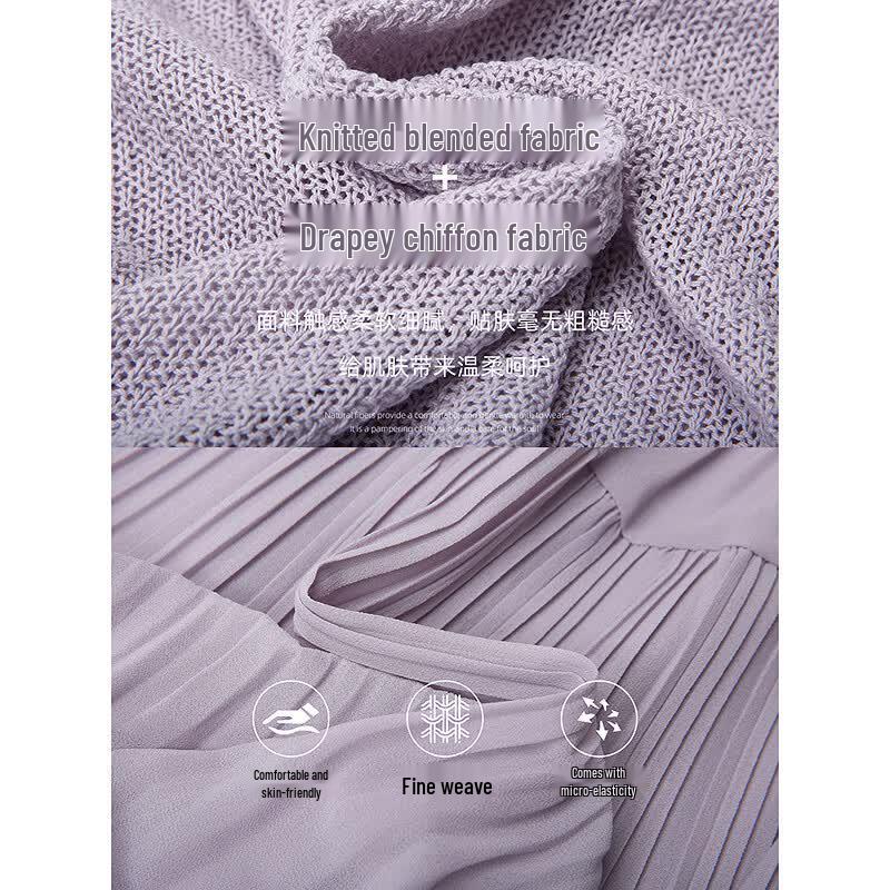 Women's Summer Knit Two-Piece Set