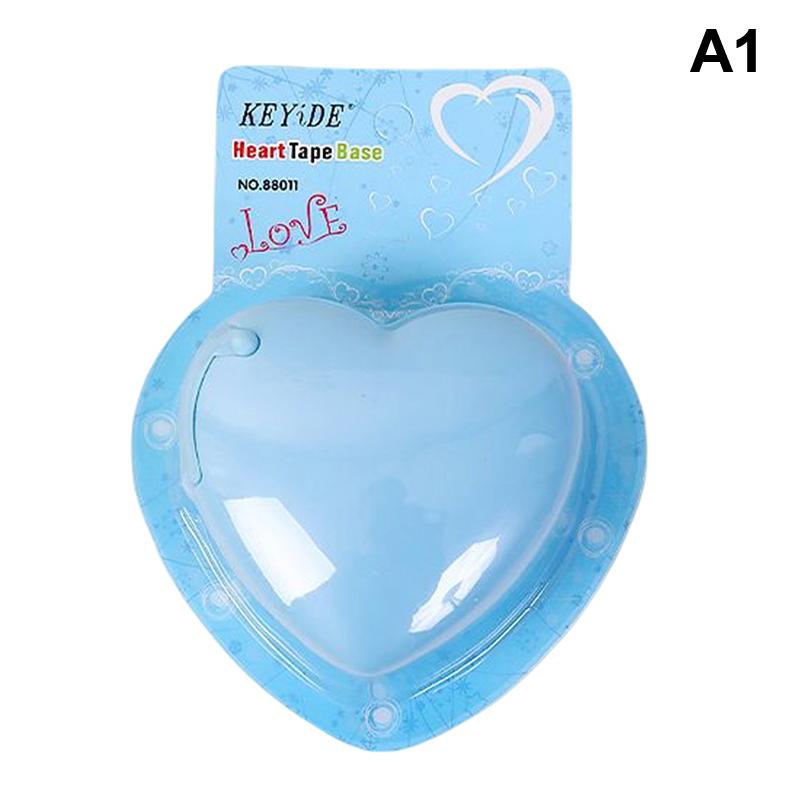 1Pc Donut Heart-Shaped Tape Dispenser Cutter For Eyelash Extension Tape
