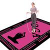 Non-Slip Yoga, Dance, and Fitness Mat with Shock Absorption for Meditation and Silent Exercise