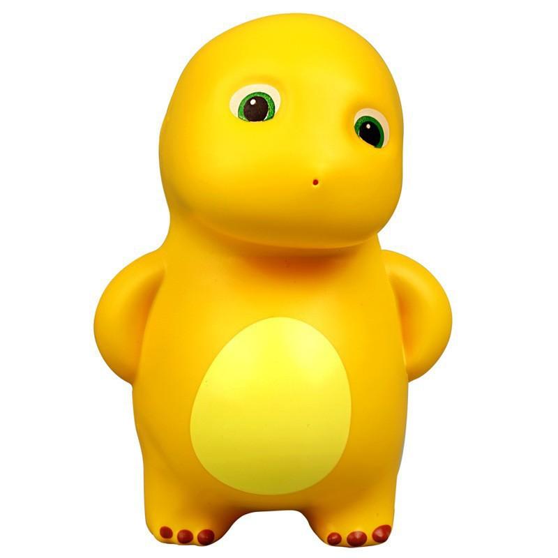 

Dog bathing water gun toy, built-in shower gel and shampoo, press to spray water jet, dog chew toy, pet grooming S жовтий