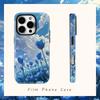 Blue TulipFor Magnetic Phone Case for IPhone 17 16 15 14 13 Pro Max Plus Single Double-layer Tough Case