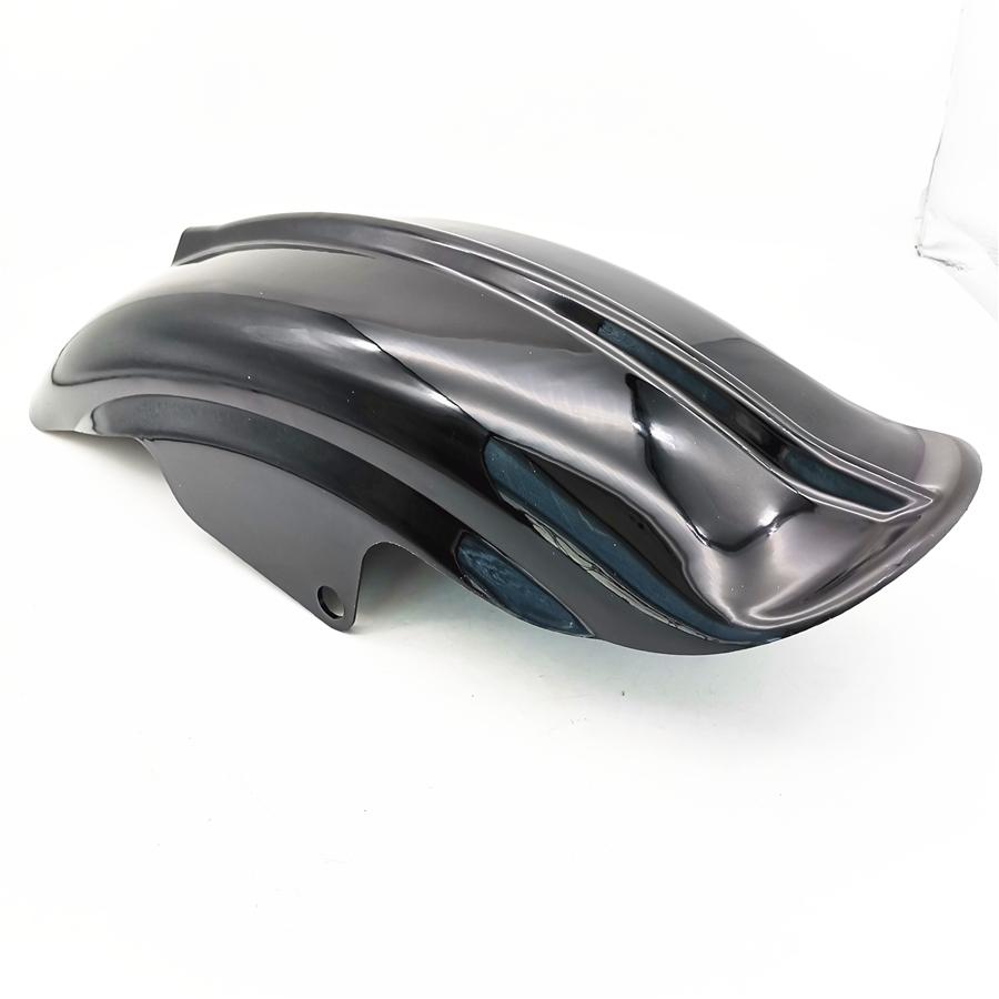 Motorcycle Rear Mudguard Fender Accessory For Cafe Racer Sportster Black