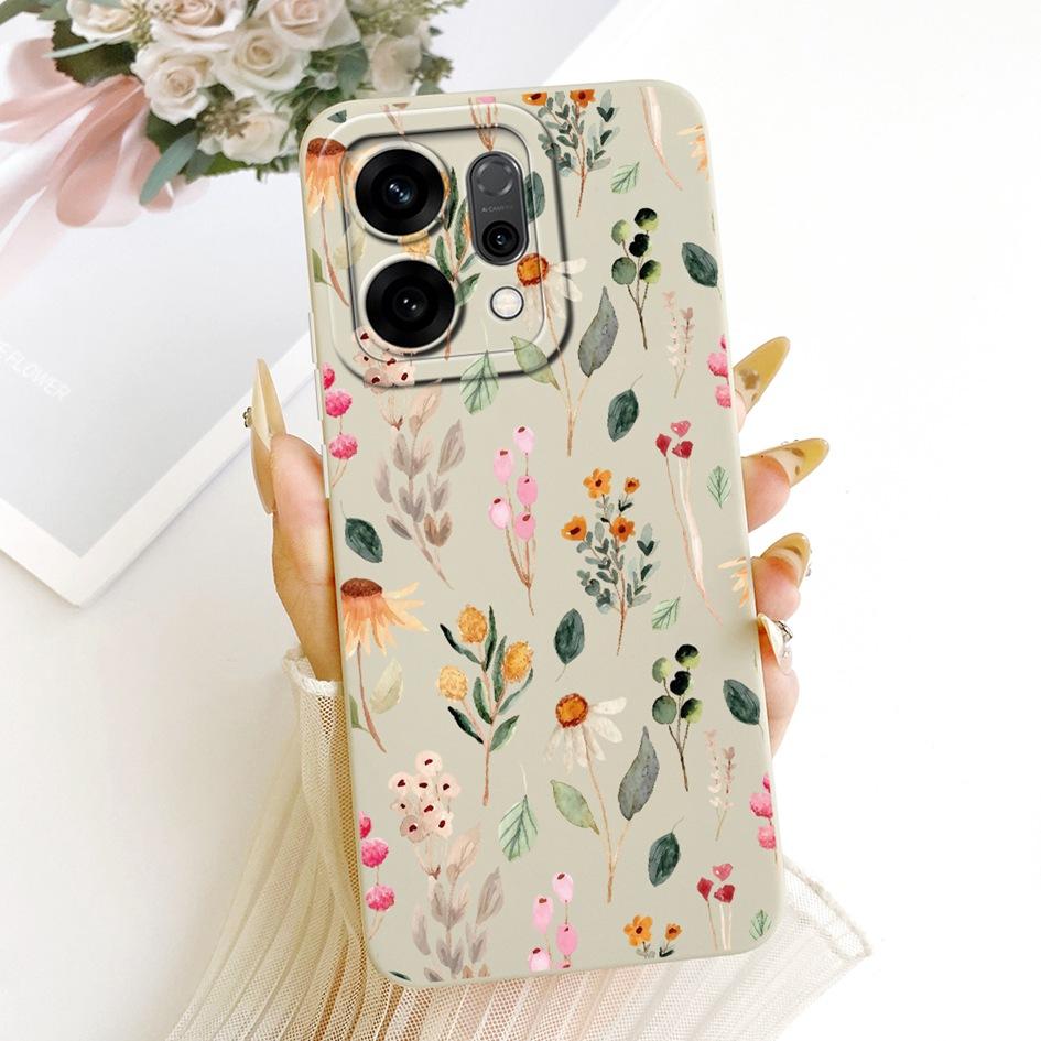 Cute Cartoon Phone Case For OPPO Reno 14 Cover Reno14 Pro Shockproof Silicone Funda Matte Bumper on OPPO Reno14Pro 5G Soft Shell