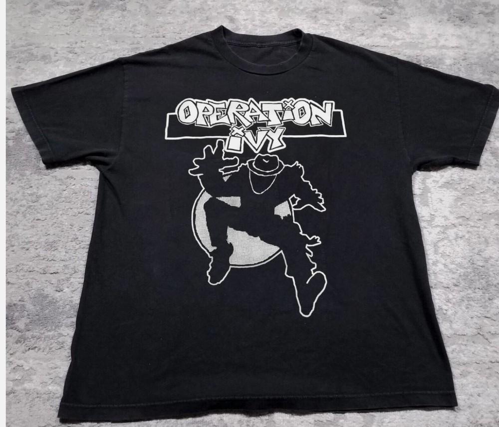 Operation Ivy Ska Tour Rock Unisex Short T-Shirt Full Size S To 5XL