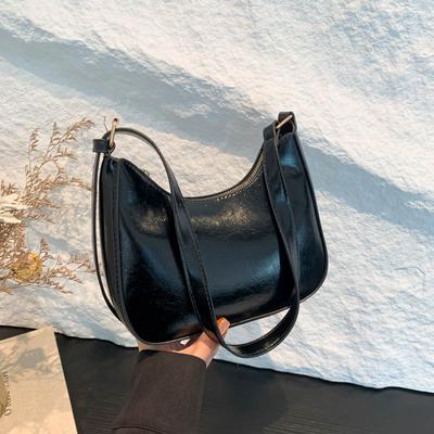 Handtasche im Retro-Stil aus Hongkong 2025 neu, hochwertig, ausländischer Stil, Textur, modisch, einzelne Schulter, Achselhöhle, Knödelbeutel