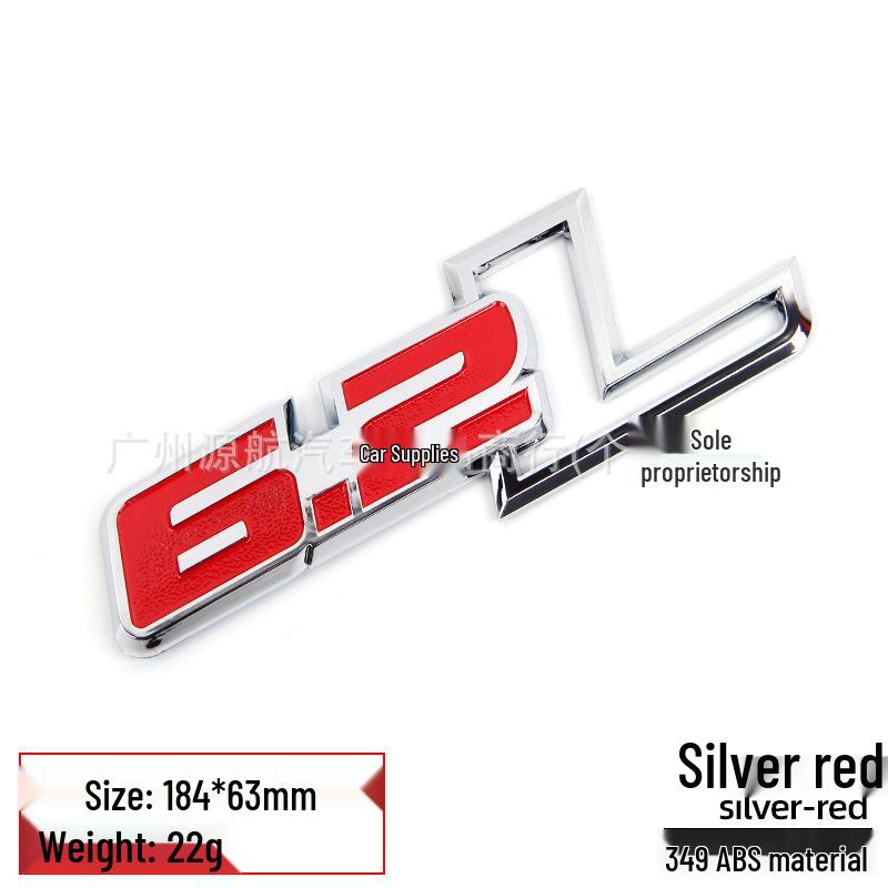 Ford Raptor F150 6.2L Rear Tail Decorative Car Badge Sticker