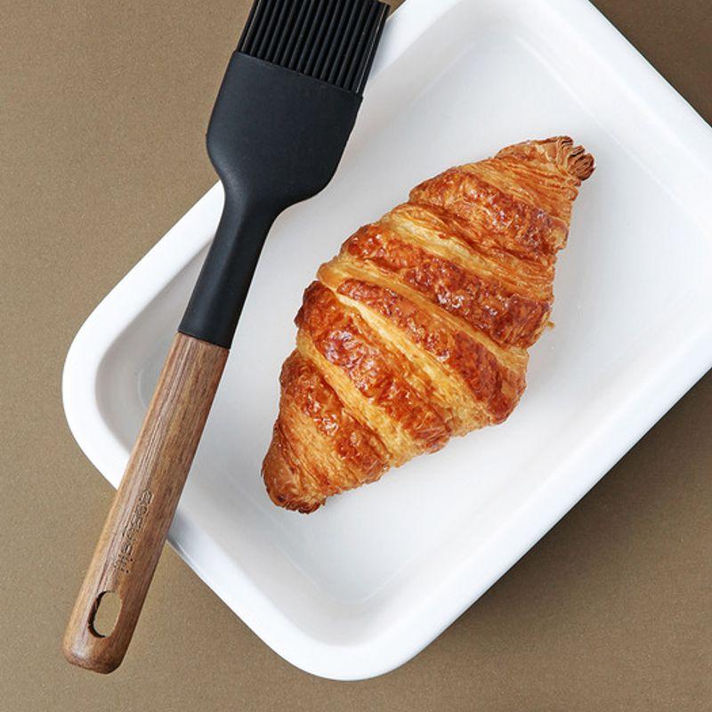 Katewaltz Easysilk Lunoa Ölpinsel Holzgriff Silikon Kochutensilien