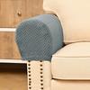 2pcs/1set Modern Simple Household Sofa Armrest Gloves Thickened Anti-dirty Home Fabric Protective Cover Simple Solid Colour