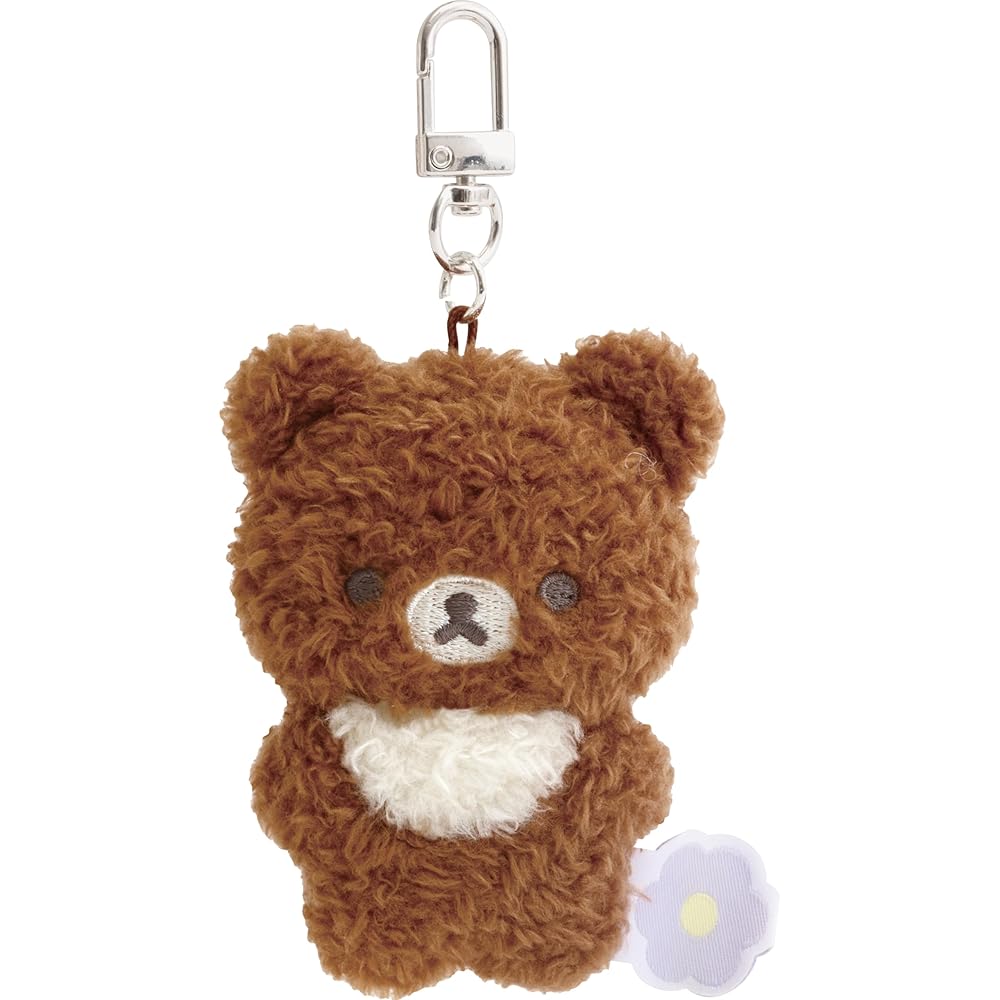 San-X Rilakkuma Hanging Plush Toy Brown Bear MV13501 20cm Soft Stuffed Animal