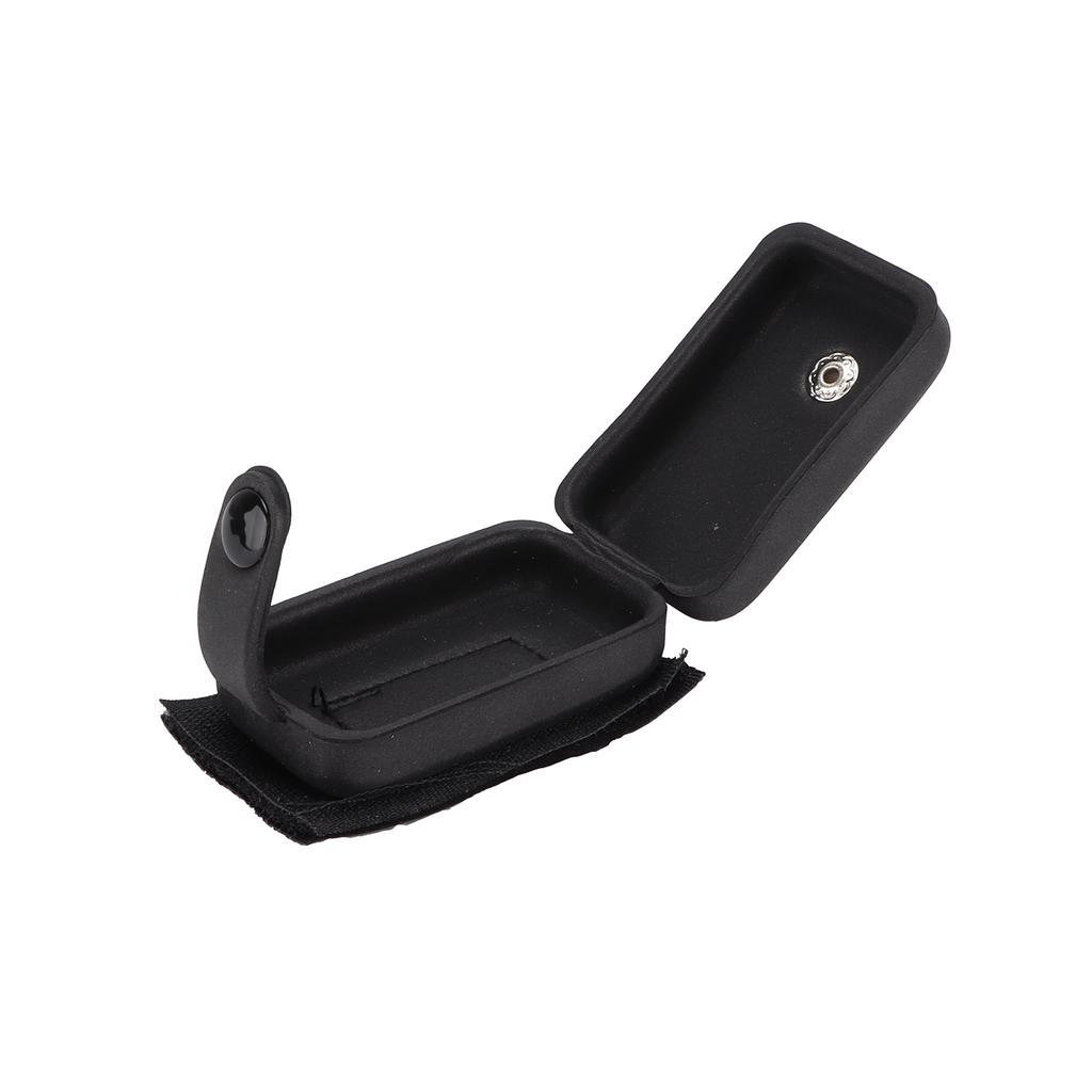Acoustic Guitar Battery Pouch PU Portable Holster Musical Instrument Accessories for Pickup