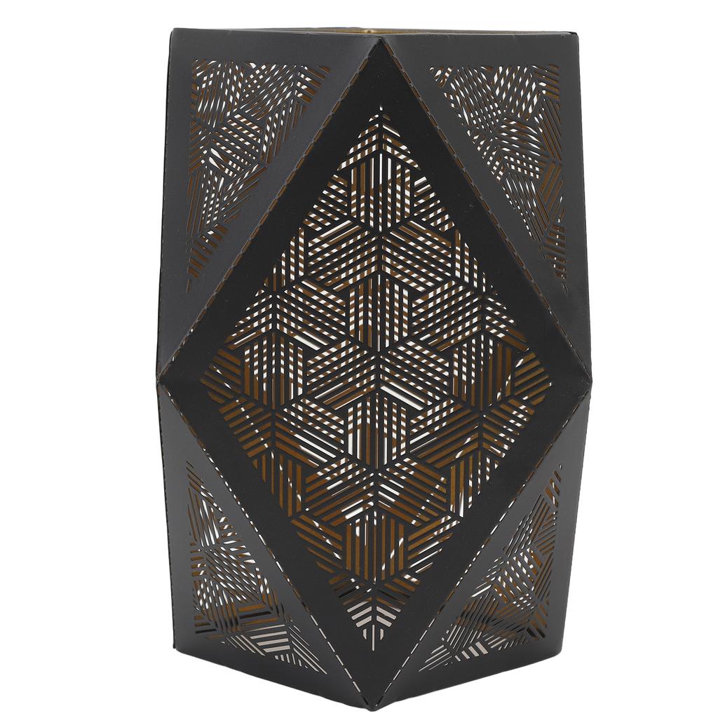 Metal Lampshade E27 E26 Polygonal Modern Hollow Lamp Shade for Table Lamp Pendant Floor Light