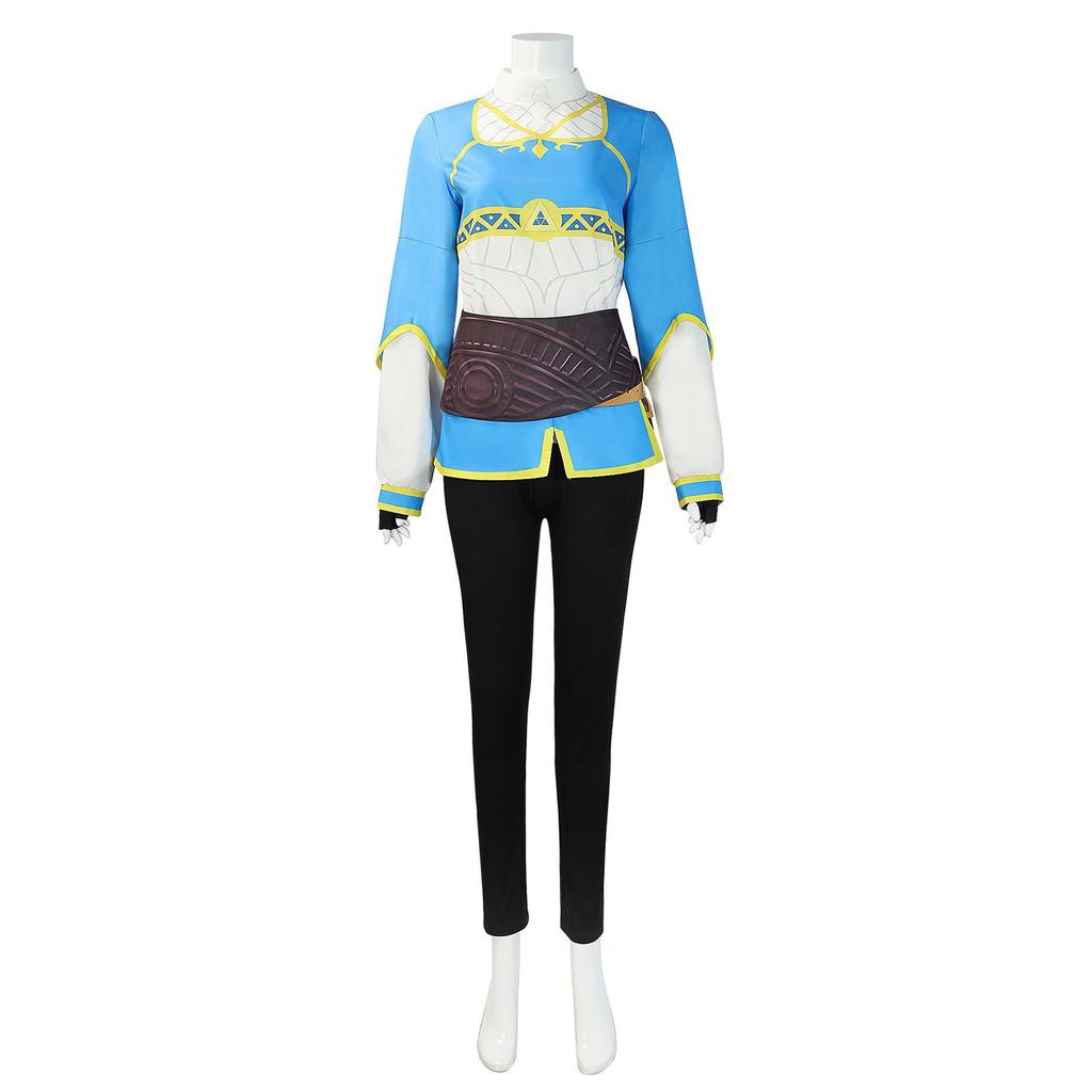 Tears of the Kingdom: Link & Zelda Cosplay Outfit - Perfect for Halloween & Performances