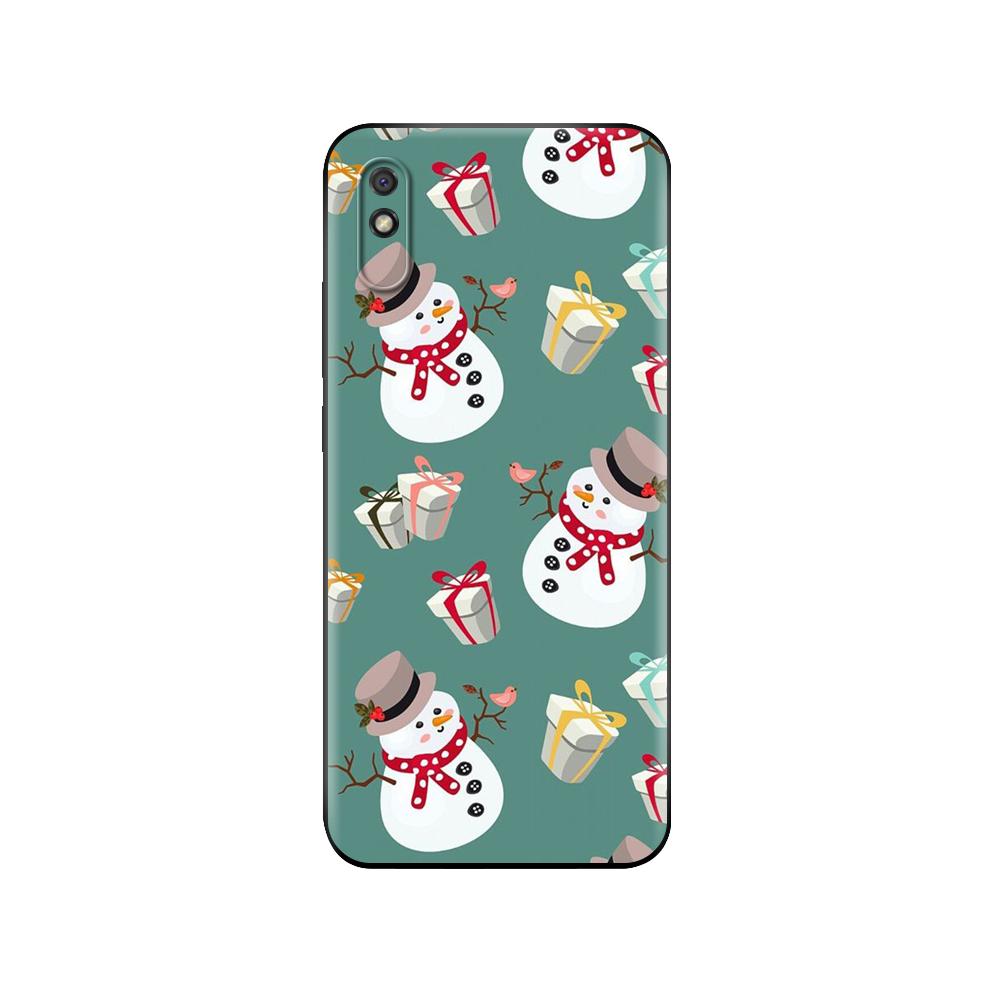 Black tpu Case For Xiaomi Redmi 7A 8 8A 9 9A 9C Case Redmi Note 8T 8 Pro T Note 9 9S 9 Pro Case Christmas New Year