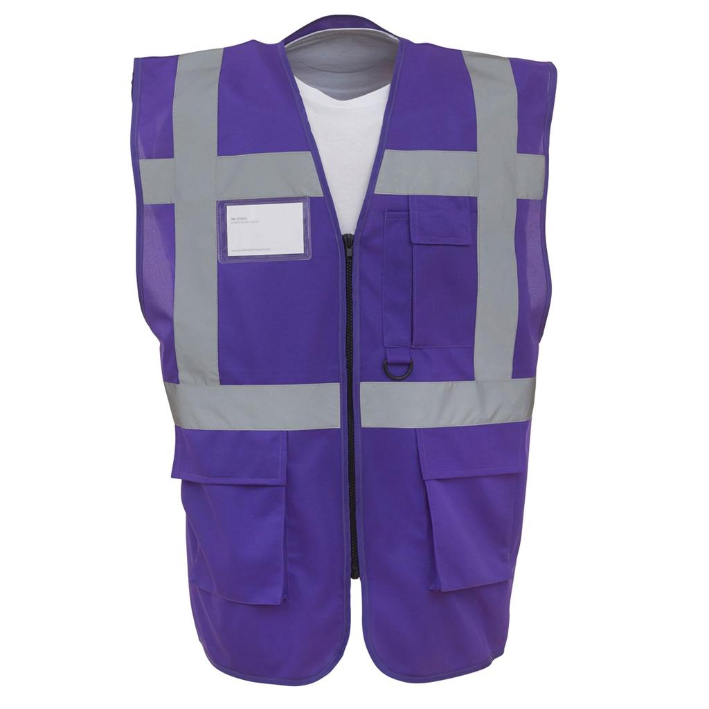 Yoko Hi-Vis Premium Executive/Manager Waistcoat / Jacket