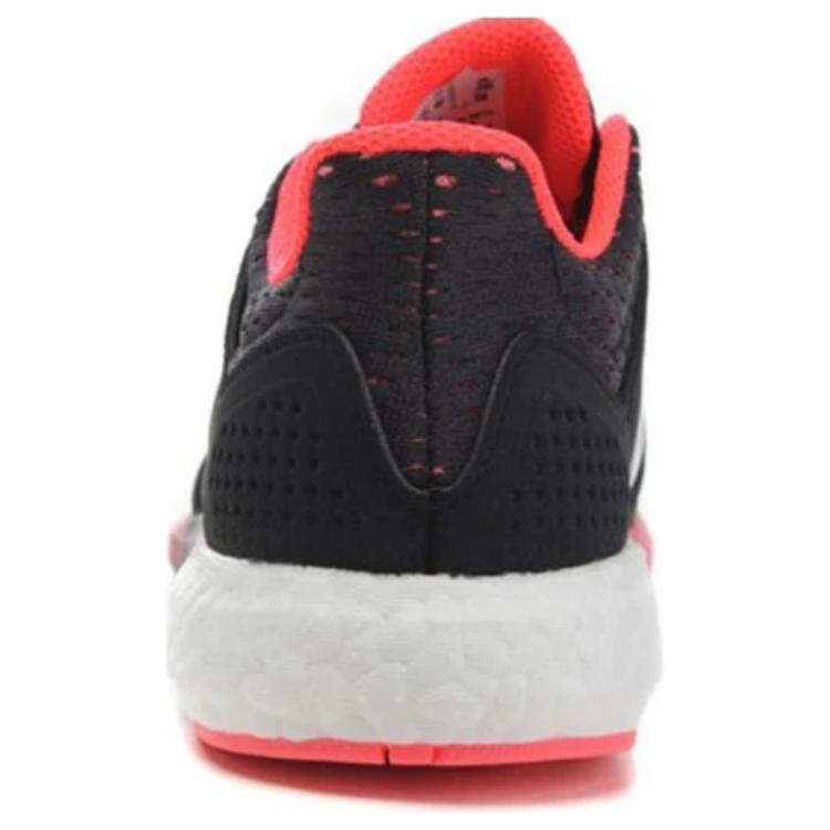 Adidas Comfortable Lightweight Shock Absorbing Non-Slip Wear-Resistant Low-Top Casual Running Shoes Women Sneakers Black Red S41995
