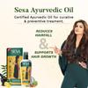 Sesa Ayurvedic Hair Oil For Hair Fall Control & Growth With Bhringraj Coconut Oil 200ml | Nourishing Herbal Oil For Men & Women