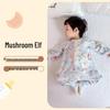 Bamboo Fiber Infant Sleeping Bag - Summer Anti-Kick Gauze Pajamas for Babies