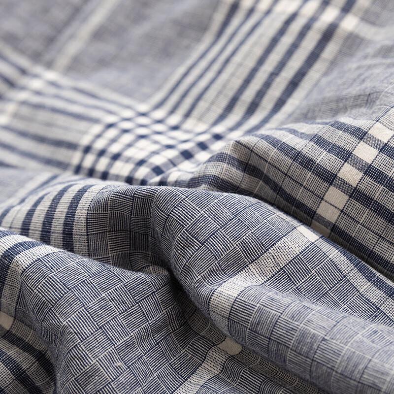 Manyaju Yarn-Dyed Washed Cotton Summer Quilt