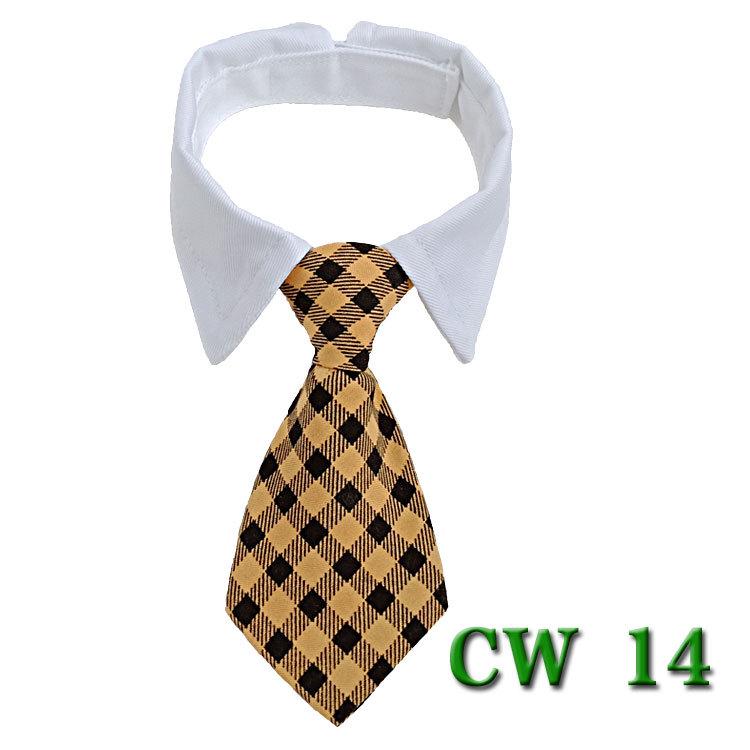 Striped Bow Tie Collar and Scarf for Dogs