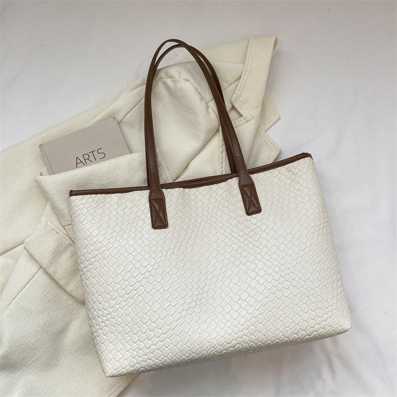 Chic And Trendy Pu Tote Bag For Women Perfect For Daily Commuting And Casual Outings