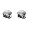 2pcs Thicken Alloy Board Support Plank Clip Glass Shelf Support Glass Clamp Glass Shelf