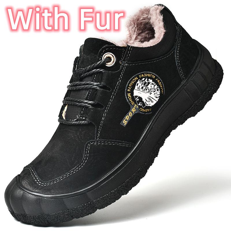 

Модные нескользящие теплые зимние ботинки ручной работы для мужчин, зимние ботинки класса люкс для мужчин, мужская обувь для активного отдыха, обувь для скалолазания и походов из натуральной кожи 38