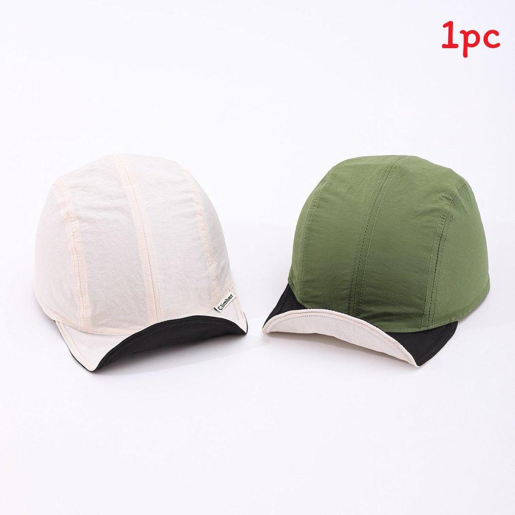 Outdoor Sun Protection Baseball Cap With Breathable Fabric For Summer Active Wear