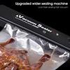 220V EU Plug Food Vacuum Sealer Packaging Machine with Free 10pcs Vacuum Bags Household Kitchen Food Vacuum Sealing
