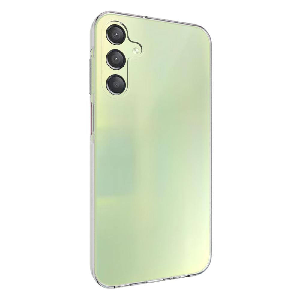 For Samsung Galaxy A15 4G Clear Case Soft TPU Phone Cover (Big Rear Lens Hole)