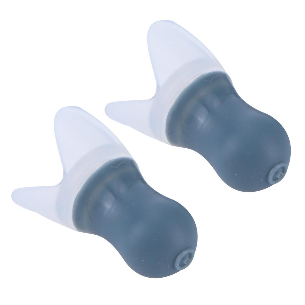 Swimming Waterproof Earplugs Flying Noise Reduction Silicone Ear Plug with Black Sealing Bottle