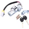 Ignition Switch Lock Cylinder with 2 Keys D87004S100 Compatible with Nissan Compatible with Frontier Compatible with Xterra 1999-2004