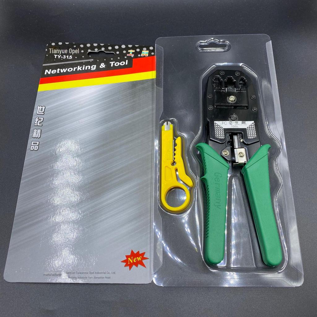 Tianyue Opel 315 Multi-Purpose RJ45 Crimping Pliers with Wire Stripping Knife