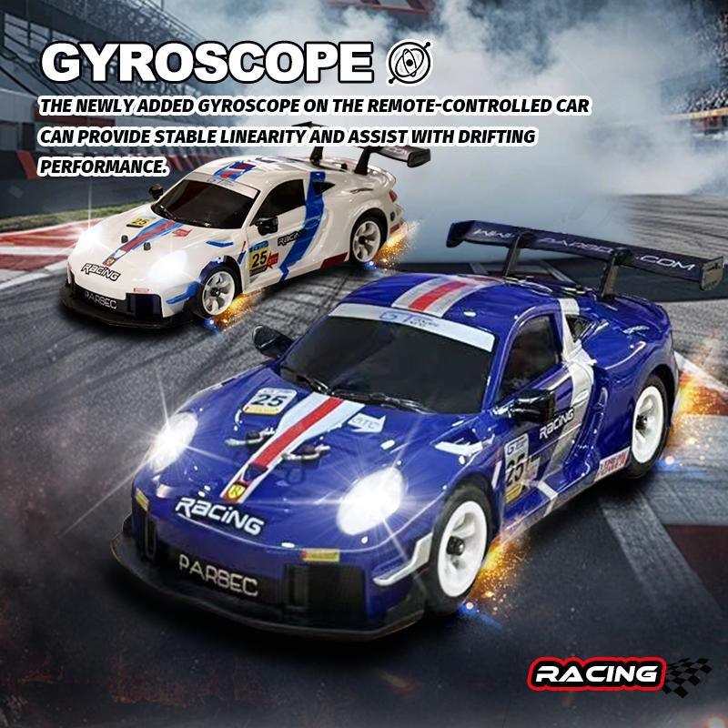 WLtoys 284019-A 284191 1:28 2.4G RC Car With LED Lights 4WD Gyro 30KM/H Remote Control Car Off-Road Drift Vehicle Toys For Kid