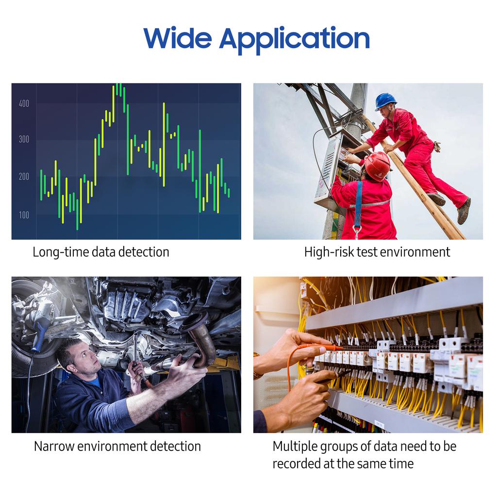 OWON B33+ Digital BT Multimeter with Offline Record 3999 Counts Auto-ranging Electrical Tester with