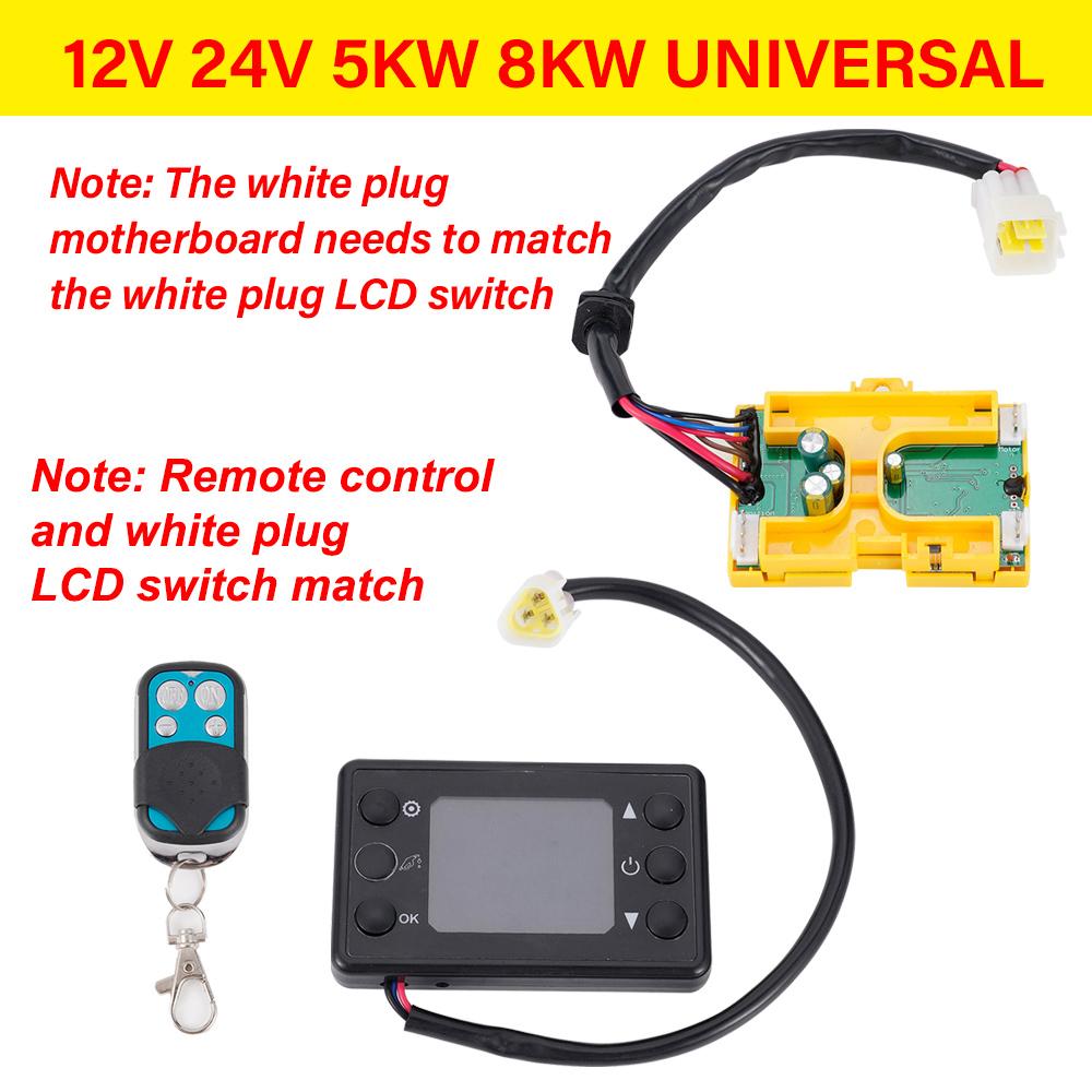

12V Air Diesel Heater Motherboard Controller Board Remote LCD Display Switch Control For Eberspacher Webasto Heater Accessories