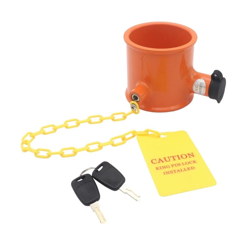 Reliable Lock Pin Lock Aluminum Trailer Security Device Weather Resistant Lock Simple Installation for Trailers RVs