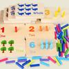 Children's Education Enlightenment/early Education Mathematics Learning Stick/number Counting/wooden Stick Game/educational Toys