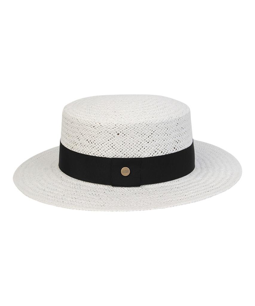 Yunibeosyeolkemiseuteuli White Small Logo Panama Hat
