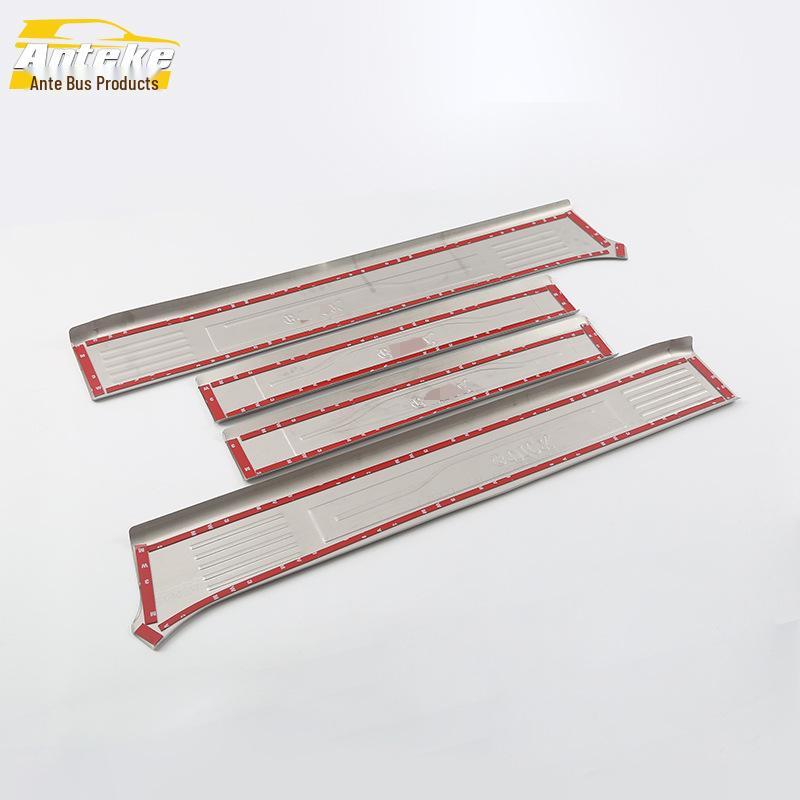 Fits 11 GL8 Models: Stainless Steel Sill Strip, Bumper Trunk, Welcome Pedal Modification