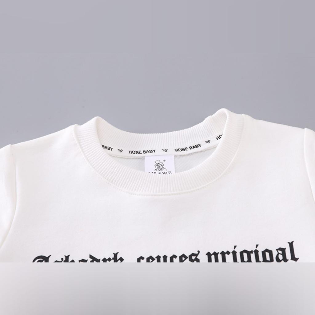 Dětská ležérní souprava s dlouhým rukávem, pohodlné každodenní oblečení